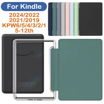 Acrylic Case for Kindle Paperwhite Colorsoft 2024 2022 2021 2 3 6 10th 11th 12th Generation 6 6.8 7