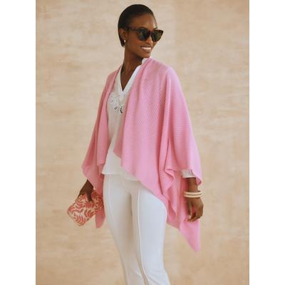 J.McLaughlin Women's Shelby Cashmere Wrap Peony