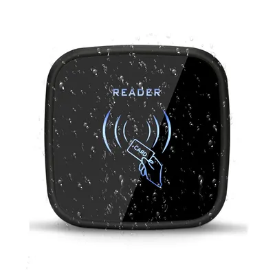 RFID Double Frequency Card Reader ID & IC 125khz And 13.56M Wiegand 26/34 Output Waterproof IP67