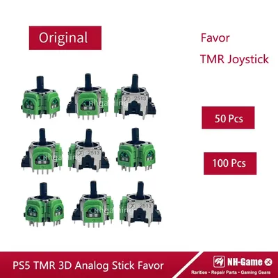 50/100pcs Favor TMR Joystick For PS5 Controller Sensor 3D Analog For Ps5 Gamepad TMR