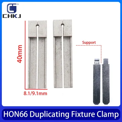 CHKJ 2PCS/set For Honda Key Cutting Vertical Key Duplicating Machines Spare Parts Clamp Out Milling