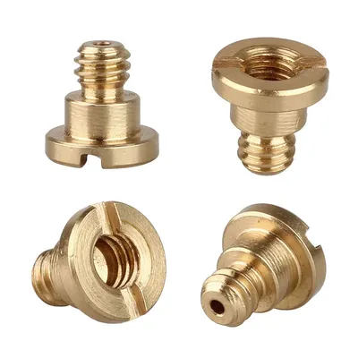1 Piece Copper Screw 1/4 Mount for Canon Nikon Sony Pentax Fujifilm Fuji Olympus Leica Ricoh Camera