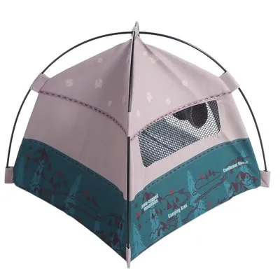 1:12 Scale Camping Tent Model Decoration Miniature Simulated Outdoor Tent Ob11 Doll Ornament Doll