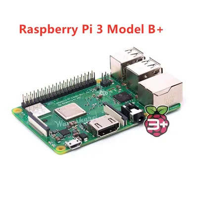 Original Element14 Raspberry Pi 3 Model B/B+ Plus，3B+ The Third Generation Pi A 1.4GHz 64-bit