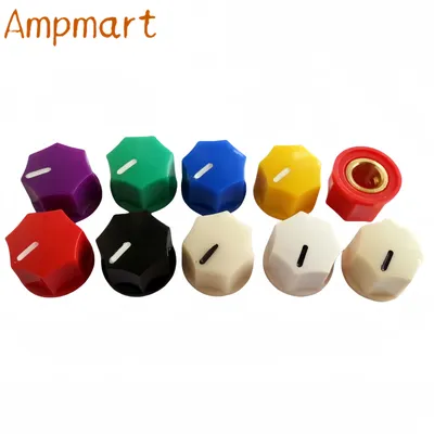 15x10.5MM Guitar Effect Device Guitar Amplifier Speaker Tone Knob OVERDRIVE Knob Hole 6.4mm