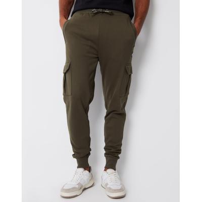 Khaki Green Cargo Style Joggers