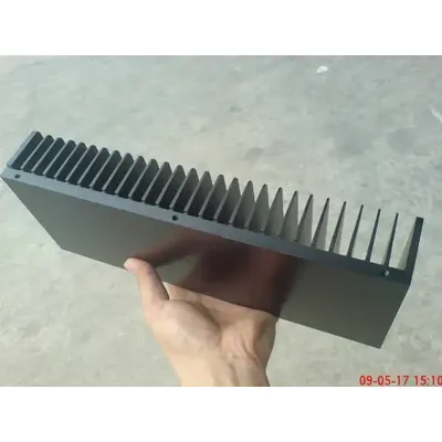 1 Stück Aluminium-E-Kühlkörper für Verstärker DIY 300 Länge * 50 mm Dicke 400 Länge * 50 mm Dicke Image