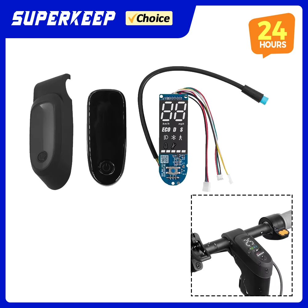 Wasserdichte Display Silikon Abdeckung Dashboard BT Platine Für Ninebot F20 F25 F30 F40 Elektrische Roller Dashboard Fall Teile Image