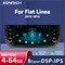 Wireless Carplay 4GB 64GB Android 12 Auto Multimedia-Player für Fiat/Linea/Punto Evo 2009-2013 2 Din GPS Navigation Stereo-Audio