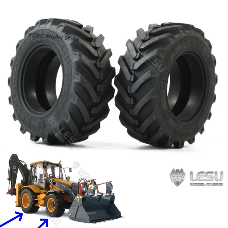 RC 1/14 Baggerlader Reifen und Felgen LESU Aoue-Bl71 Reifen für LESU 1/14 RC Spielzeug Baggerlader Teile Zubehör
