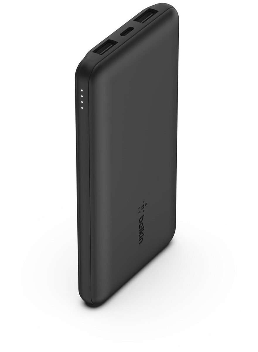 Belkin BOOST CHARGE Powerbank, 10.000mAh 12W, USB-A & -C, blk Image