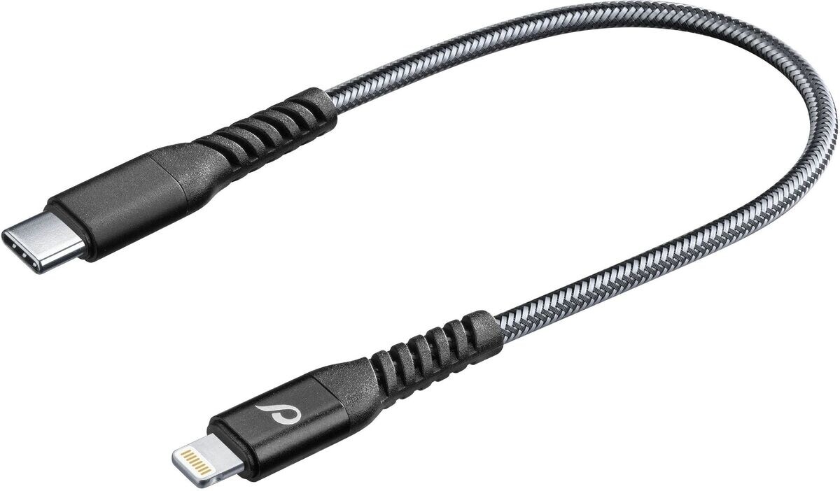 Cellularline Extreme USB Typ-C auf Lightning Kabel 15cm - mfi Image