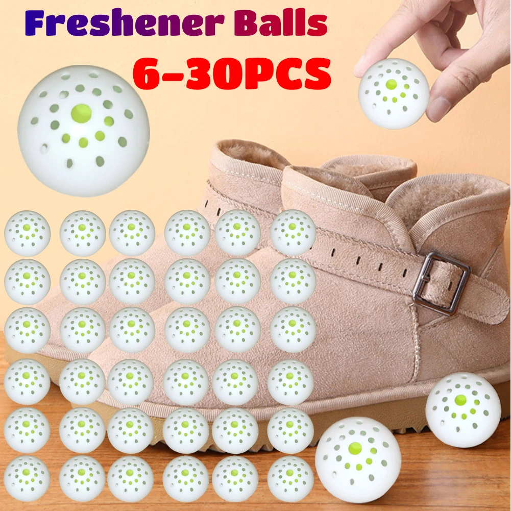 30-6PCS Deodorant Lufterfrischer Kugeln Langlebige Multifunktions Hause Duft Lufterfrischer Schuhe Schuh Schrank Wc Desodorierung Image