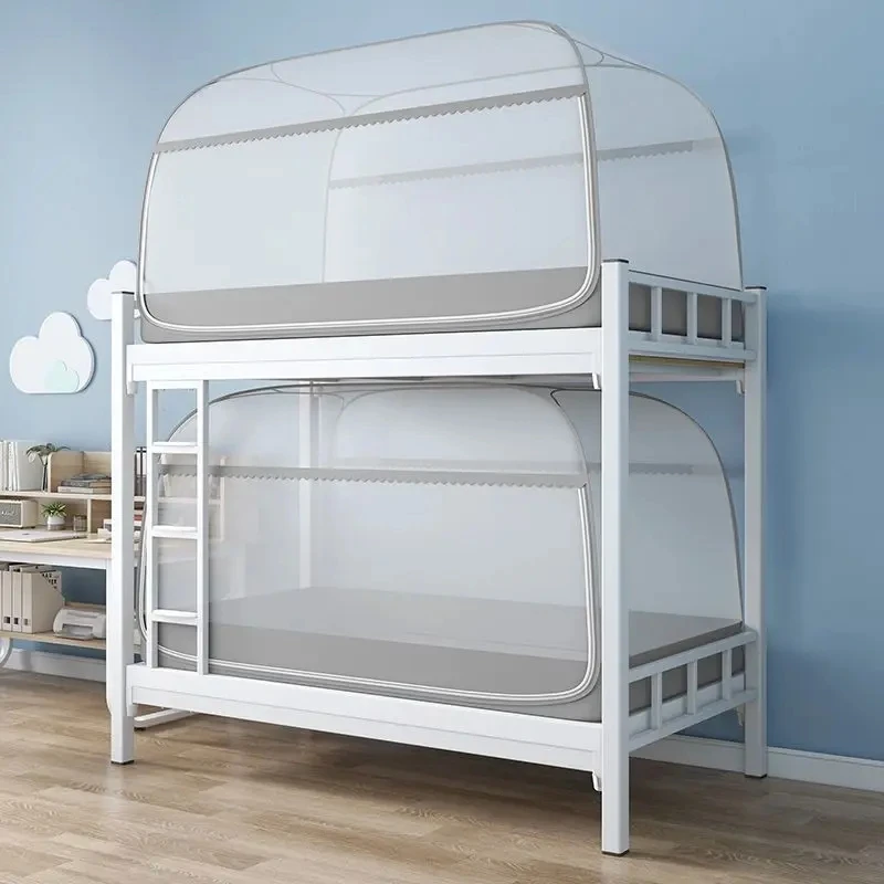 Neues Schlafsaal-Moskitonetz ohne Installation, Sommer, großer Raum, Jurte, Moskitonetz, universelles Einzel-Moskitonetz für Studenten Image