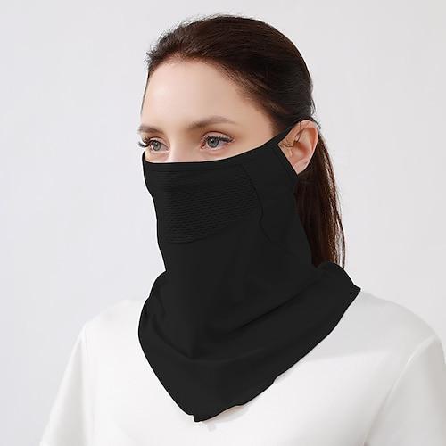 Sonnencreme Maske Für Frauen Netzmaske Anti-Ultraviolett Halb-Gesicht Sports Maske Nacken Schutz Sommer Dünne Sonnen Schleier