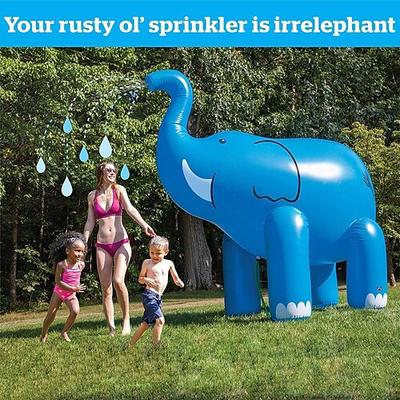 Sprinkler für Kinder, Einhorn-Wassersprinkler, aufblasbares Spielzeug zum Spielen im Freien, Sommergarten, Partydekoration für Kinder und Erwachsene Image