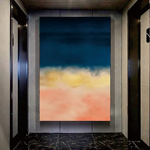 Ölgemälde handgemalt abstrakte Ölgemälde Wandkunst 3er Set beige abstrakte Malerei auf Leinwand beige Textur Gemälde Wandkunst neutrale abstrakte Malerei Wandkunst Wanddekoration Image