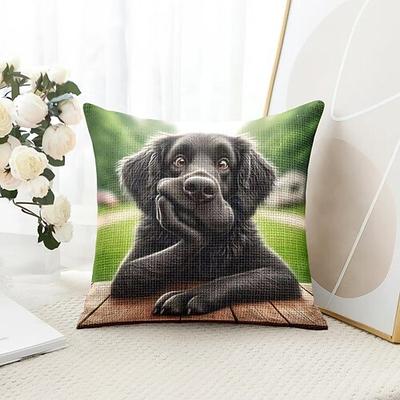 Lustige Tier Dekorative Wurfkissenbezug 1 Stück weicher quadratischer Sofakissenbezug Kissenbezug für Schlafzimmer Wohnzimmer Sofa Stuhl Image