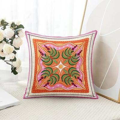 Sommer Palmenbaum Decorative Toss Kissenbezug 1PC Weiche quadratische Couchkissenbezug Kissenbezug für Schlafzimmer Wohnzimmer Sofa Stuhl Image