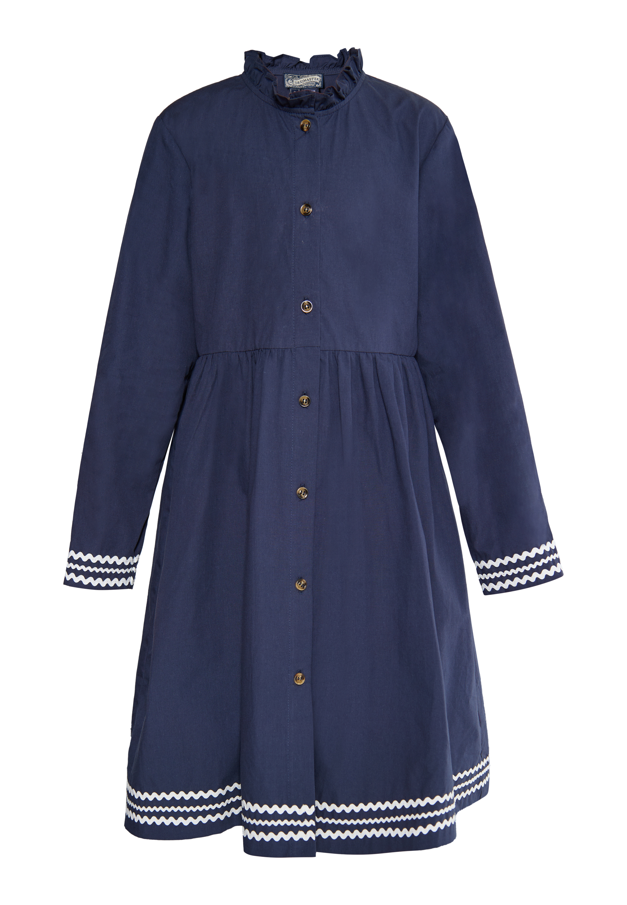 Dreimaster Kleid Mädchen (Kids) Marine Image