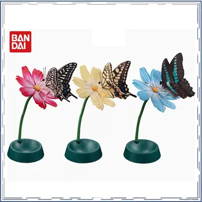 【IN SHELF】BANDAI Biological Encyclopedia Butterfly Three-tailed Swallowtail GASHAPON Orginal Anime