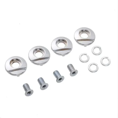 4Pcs Stainless Steel Roller Skates Shoes HV Mushroom Heads Nail Button Screws Gaskets Inline Skating