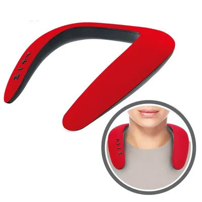 Portable Neck-Mounted Speaker Wireless Bluetooth Speaker Stereo FM radio Support SD Card Slot With