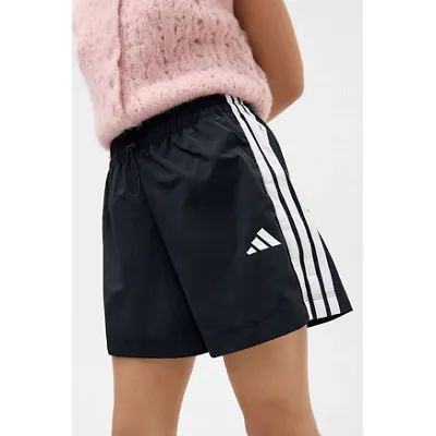 adidas 3-Stripes Woven Shorts - Black XL at Urban Outfitters