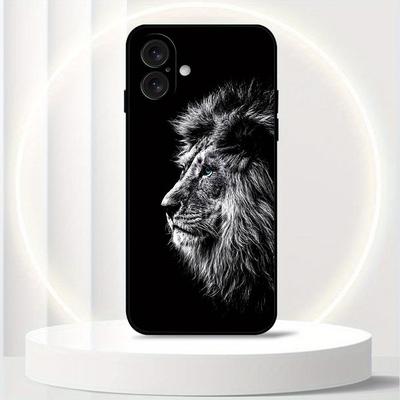 TEMU Animal Compatible With Iphone 16 Pro Max 15 14 Plus 11 Phone Case Matte Silicone Shockproof Casing Protective Cover Image