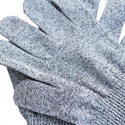 TAINO Schnittschutzhandschuhe Klasse 5 EN388 2er Set Größe L - Grau Image