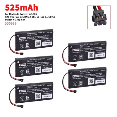 525 mAh Original HAC-006 HAC006 Akku für Nintendo Switch HAC 006 HAC-015 HAC-016 HAC-A-JCL-C0 Image