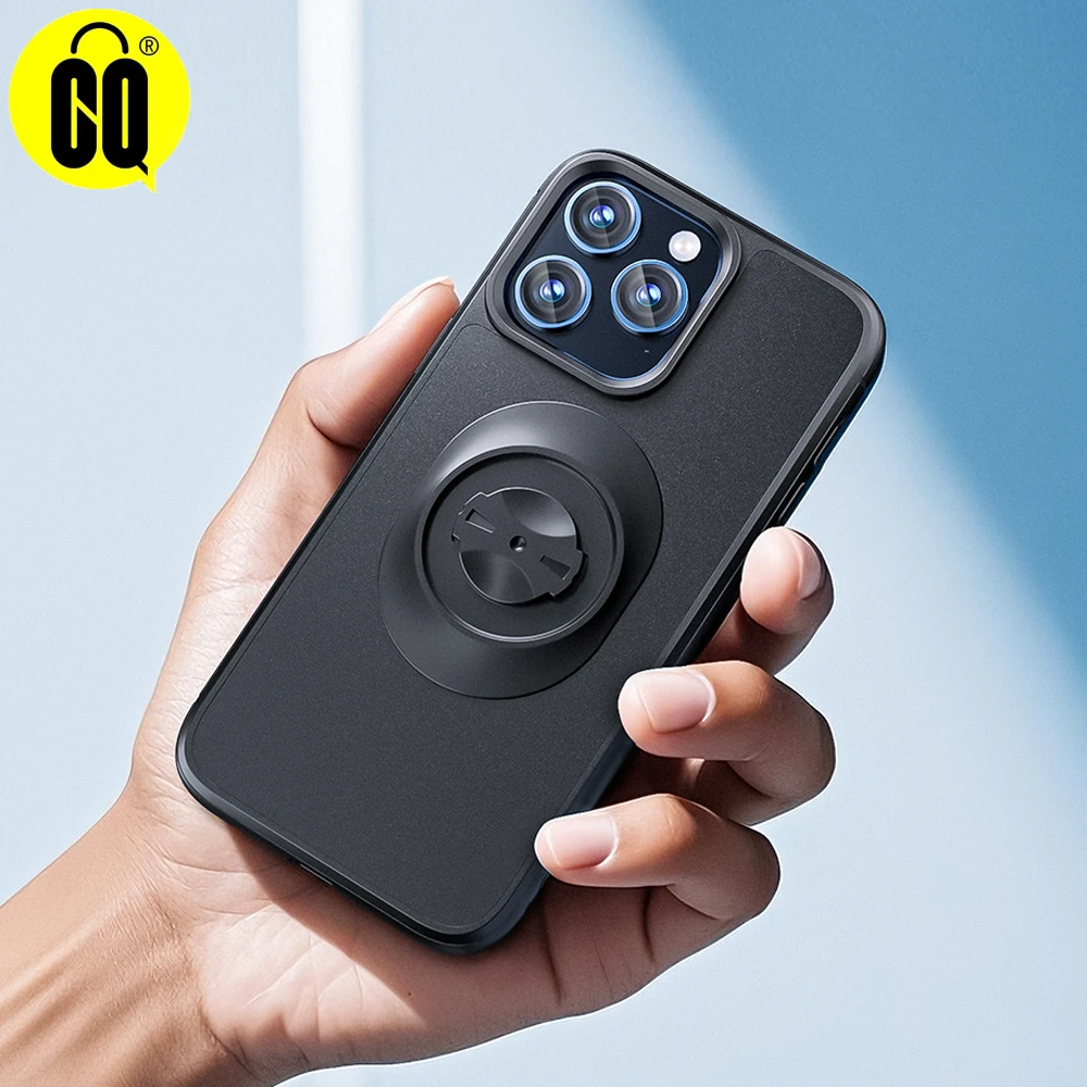 Für Garmin Quick Mount stoßfeste Hülle für iPhone 16 Pro Max, 16 Pro, 15, 14, 13,12 – Anti-Drop-Schutzhülle Image