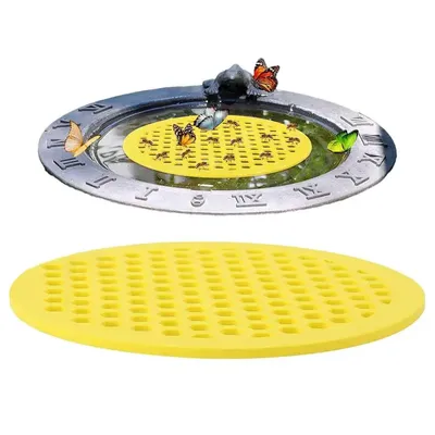 Floating Bee Island Floating Bee Feeder Bee Drinker Island Tray Honeycomb Feeder Bee Drinker Island Image
