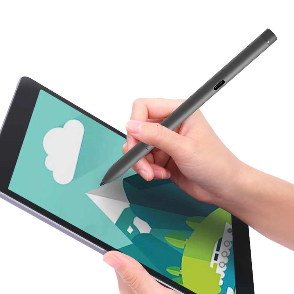 PN7522W Wiederaufladbarer aktiver Stift mit 4096 Empfindlichkeitsstufen für Dell Latitude XPS Precision Tablets und Laptops Image