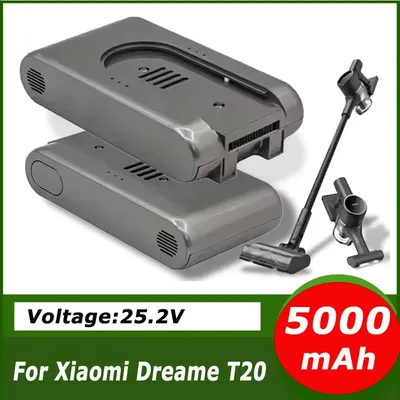 2025 NEU 5000 mAh Staubsauger 25,2 V Akku für Xiaomi Dreame Staubsauger T20 Xiaomi Mijia Dreame Image