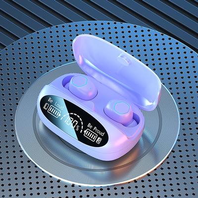 Powerful Bass True Wireless Earbuds Bluetooth 5.3 IPX7 Waterproof Noise Reduction Earphones Father's Day Gifts