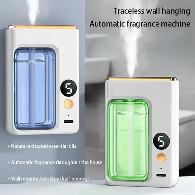 Automatic Diffuser Aromatherapy Car Perfume with Display Essential Oil Humidifier Bathroom