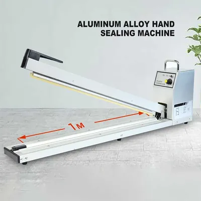Hand Pressed Metal Extended Hot Film Sealing Machine Portable Desktop Sealing Machine for Household