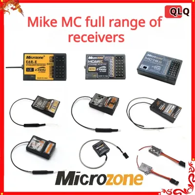 The Microzone Mc6re Mc7rb Mc8re Mc9002 Mini M-Sbus receiver is suitable for the Mc6c Mc7 Mc8b