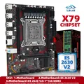 Kit set scheda madre ZSUS X79 con CPU Intel LGA2011 Xeon E5 2630 V2 DDR3 1 * 16 GB ECC memoria RAM