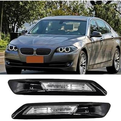 Für BMW 5er F10 F11 F18 2010-2017 Blinkerleuchte, Seitenmarkierungsleuchte vorne, hellschwarz, Image