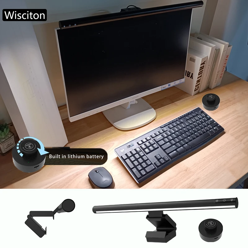 Leuchte LED-Bildschirm Hängeleuchte Monitor Lichtleiste RGB Atmosphäre Tischlampe Lesen Nachtlichter Gaming Dimmen Beleuchtung