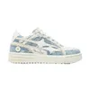 Frauen Schuhe Männer Retro Punk Y2K Stern Skateboard Schuhe Straße Denim Lila Mode Turnschuhe Paar