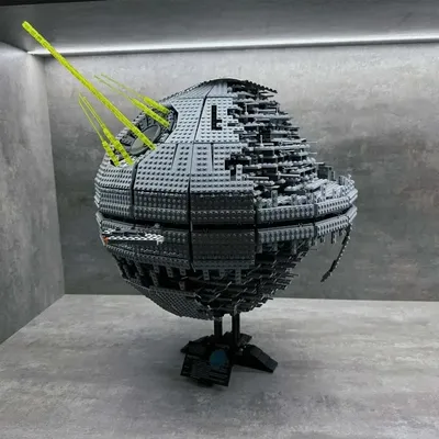 3449pcs schnelle Schiffs plattform Todesstern ii große ultimative Bausteine Ziegel Modell kompatibel Geburtstags spielzeug Geschenke05026 10143 Image