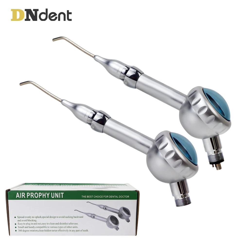 Dental ausrüstung Luft aufhellung spray Zahn aufhellung/Reinigung Spary 2/4 Löcher Polierer Jet Mundhygiene Polieren Zahnmedizin Werkzeug Image