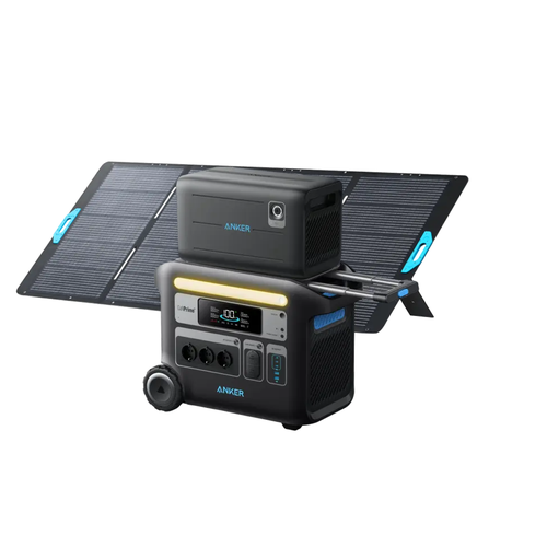 Anker SOLIX F2000 + Erweiterungsakku + 400W Solarpanel