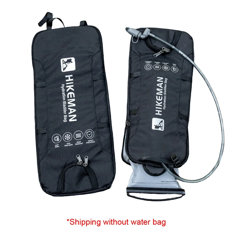 Isolierte Kühltasche für 1–2 l und 2–3 l Wasserblase, wasserabweisende, isolierte Schutzhülle zum Wandern, Radfahren, Camping, Skifahren Image