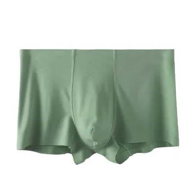 Herrenunterwäsche, Herren-Boxershorts 50, Modal-Hosen, atmungsaktiv, Sommer-Boxershorts für Jungen, sexy Jugend Image