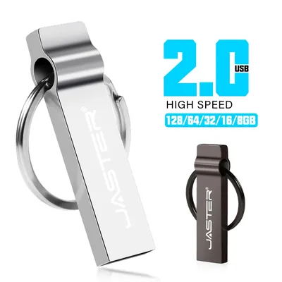 Mini-USB-Flash-Laufwerke aus Metall, 32 g, 64 g, 128 g, echte Kapazität, Memory Stick, schwarzes Stick, kreatives Geschäftsgeschenk, silberne Aufbewahrung, U-Disk Image