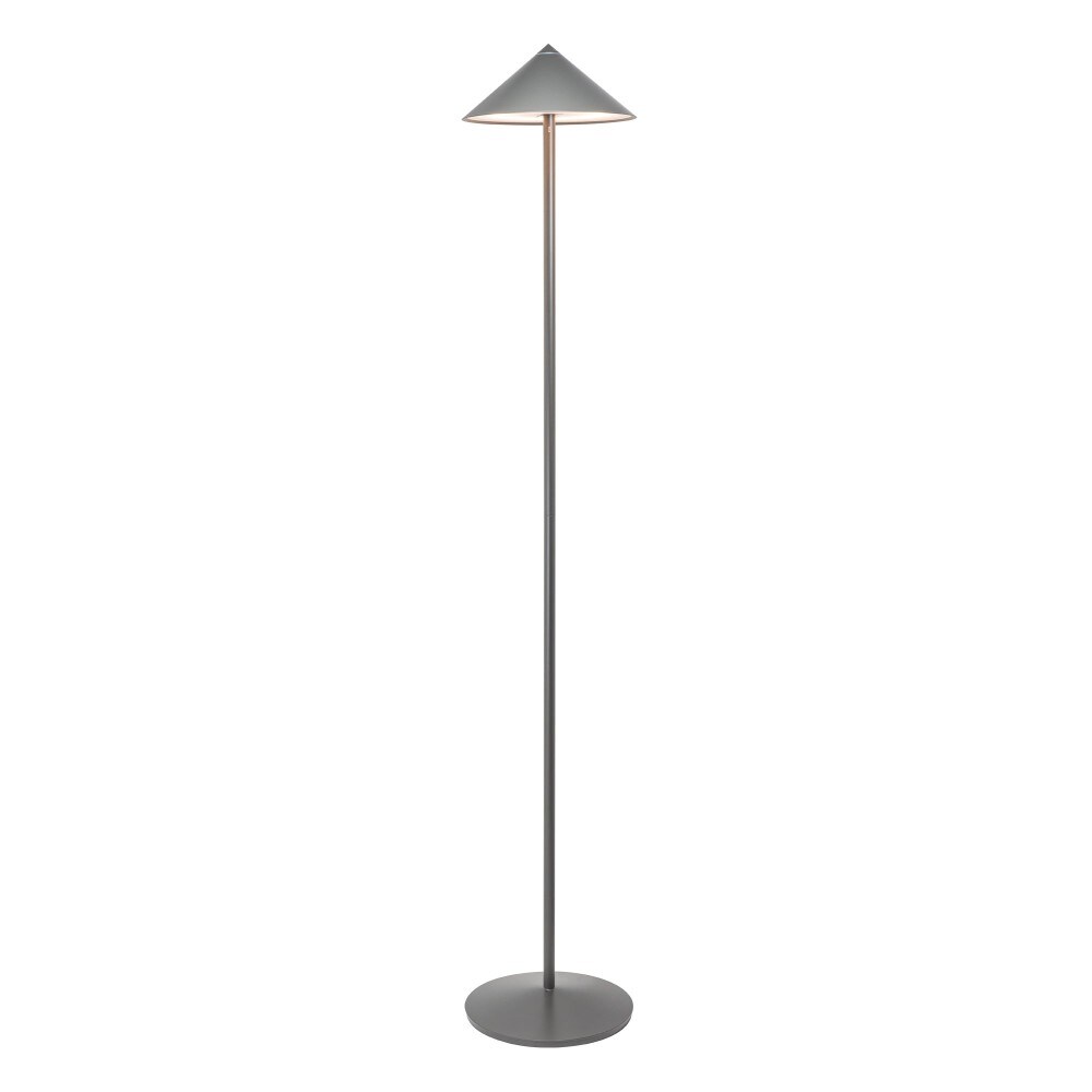 Zafferano Wiederaufladbare LED-Stehleuchte Pina XXL - 6 W, IP65, Touch-Dimmer, Magnetkopf, modernes Design für drinnen und draußen - Titan Image
